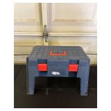 Plastic Tool Storage Stool
