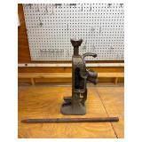 Heavy Iron Mechanical Jack with Crank