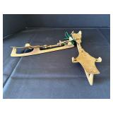 Adjustable Brass Ice Skates