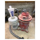 Wet-Dry Vacuum With Dust Deputy Attachment