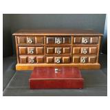 Hellerware Jewelry Box and Small Box