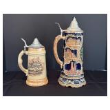 Set of Two German Beer Steins