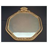 Octagonal Gilded Wall Mirror