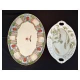 Two Decorative Porcelain Plates