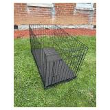 Black Metal Wire Pet Crate