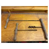 Wooden Hand Augers