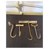 Rustic Hay Baler Hooks Collection