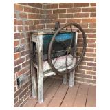 Antique Hand-Cranked Farm Corn Sheller