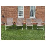 Set of Four Rio Backyard Folding Chairs