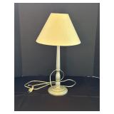 Metal-Based Table Lamp w/ Fabric Shade