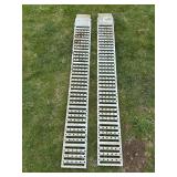 Pair of 6-Foot Metal Loading Ramps