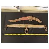 Wooden Yokes with Metal Hooks