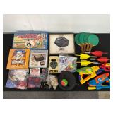 Assorted Board Games, Toys, and Recreational Items
