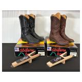 Abilene Boots with Boot Pulls