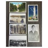 Six Vintage Postcards