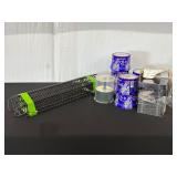 CD-R Spindles, Empty CD Cases, and Rack