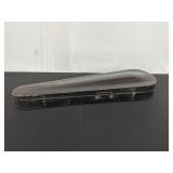 Wooden Violin Case with Bow and Accessories