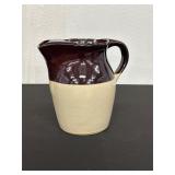 Two-Tone Stoneware Pitcher