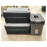 Three Storage Containers