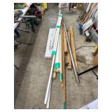 Scrap Wood and Vinyl Flooring