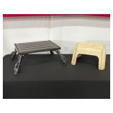 Safety Step and Plastic Step Stool