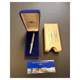 Fisher Space Pen in Case with Box and Booklet