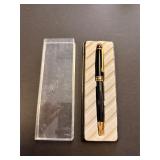 Black and Gold Fountain Pen