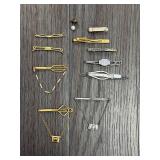 Vintage and Modern Tie Bars and Clips