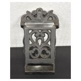 Cast Iron Wall Match Holder