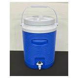 Rubbermaid Blue Insulated Beverage Cooler