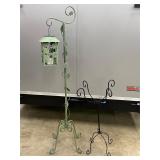 Set of Two Decorative Metal Stands