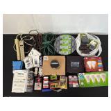 Assorted Electrical and Hardware Supplies