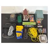 Assortment of Tools and Hardware Supplies