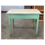 Rectangular Table With Speckled Laminate Top