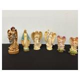 Set of Six Angel Figurines