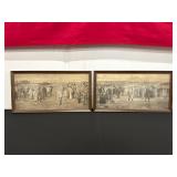 Set of Framed Golf Group Photographs