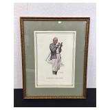 Framed Norman Rockwell Print with Matting