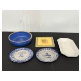 Assorted Decorative Ceramic Pieces Set