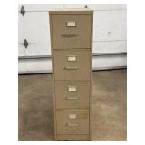 Metal 4-Drawer Vertical Filing Cabinet