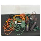 Assorted Extension Cables and Power Strips