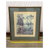 Framed Artwork Titled ï¿½The Harvestï¿½