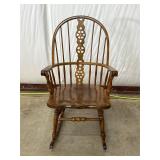 Traditional Wooden Rocking Chair