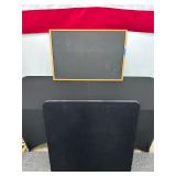 Chalk Board and Folding Card Table