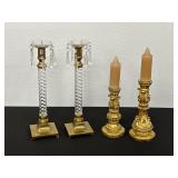 Set of Decorative Candlesticks