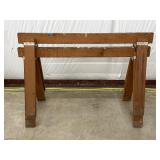 Pair of Wooden Saw Horses