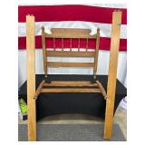Wooden Bed Frame with Headboard and Footboard
