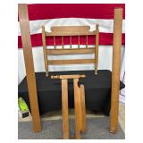 Wooden Bed Frame with Spindle Detailing