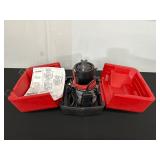 Craftsman Compact Router with Red Carrying Case