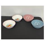 Set of Four Decorative Bowls