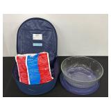 Pyrex Portables Glass Bowl with Carrying Case
